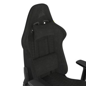 Corsair Gaming Chair TC100 Relaxed — Fabric Black/Black — CF-9010051-WW