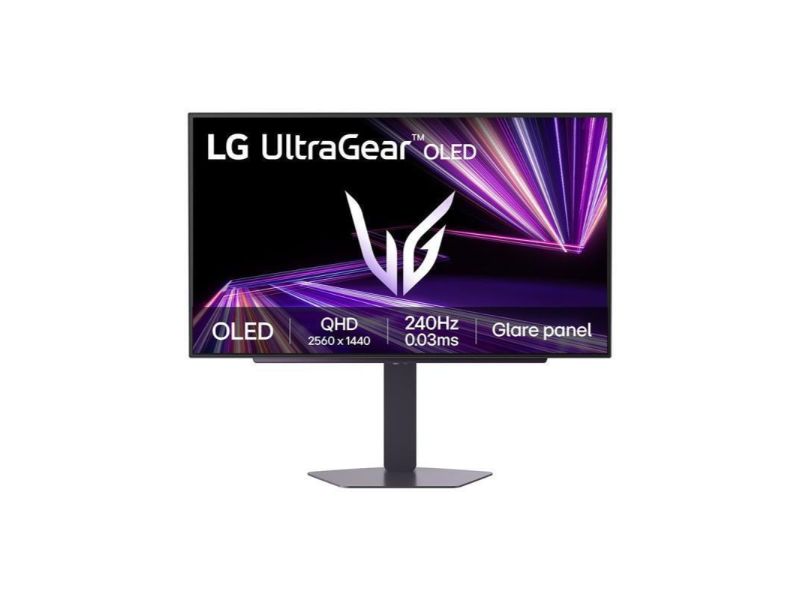 LG 27 Inch UltraGear™ Glossy OLED QHD 1440p 240Hz 0.03ms G-Sync Compatible Gaming Monitor (27GX704A-B.AEU)