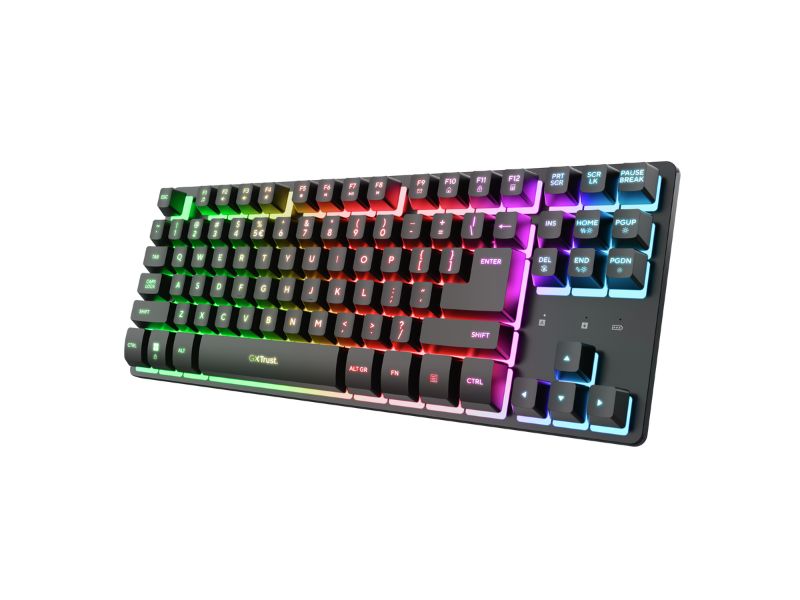 Gaming Keyboard Trust GXT831 Thado TKL BLK US — 26169