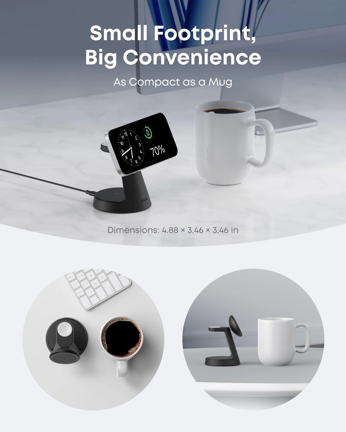 ANKER MAGGO WIRELESS CHARGING STATION 3-IN-1, KIT