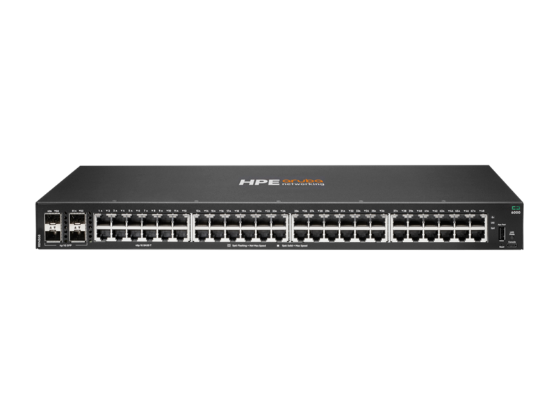 HPE ANW 6000 48G 4F Sw — PN R8N86B
