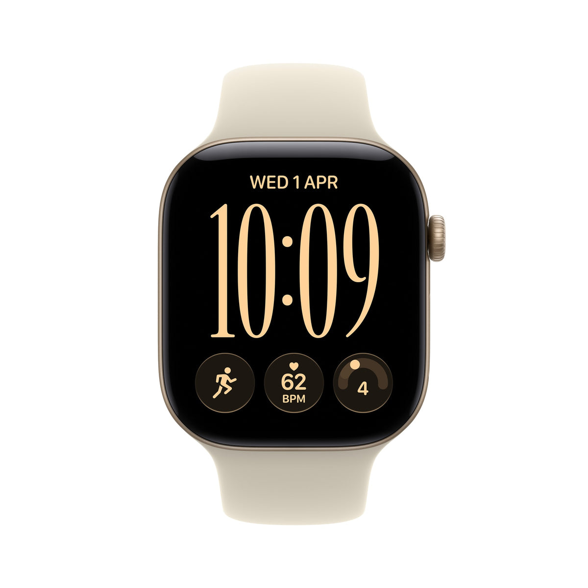Οθόνη, 46mm GPS Light Gold Aluminum Sport Band Sand