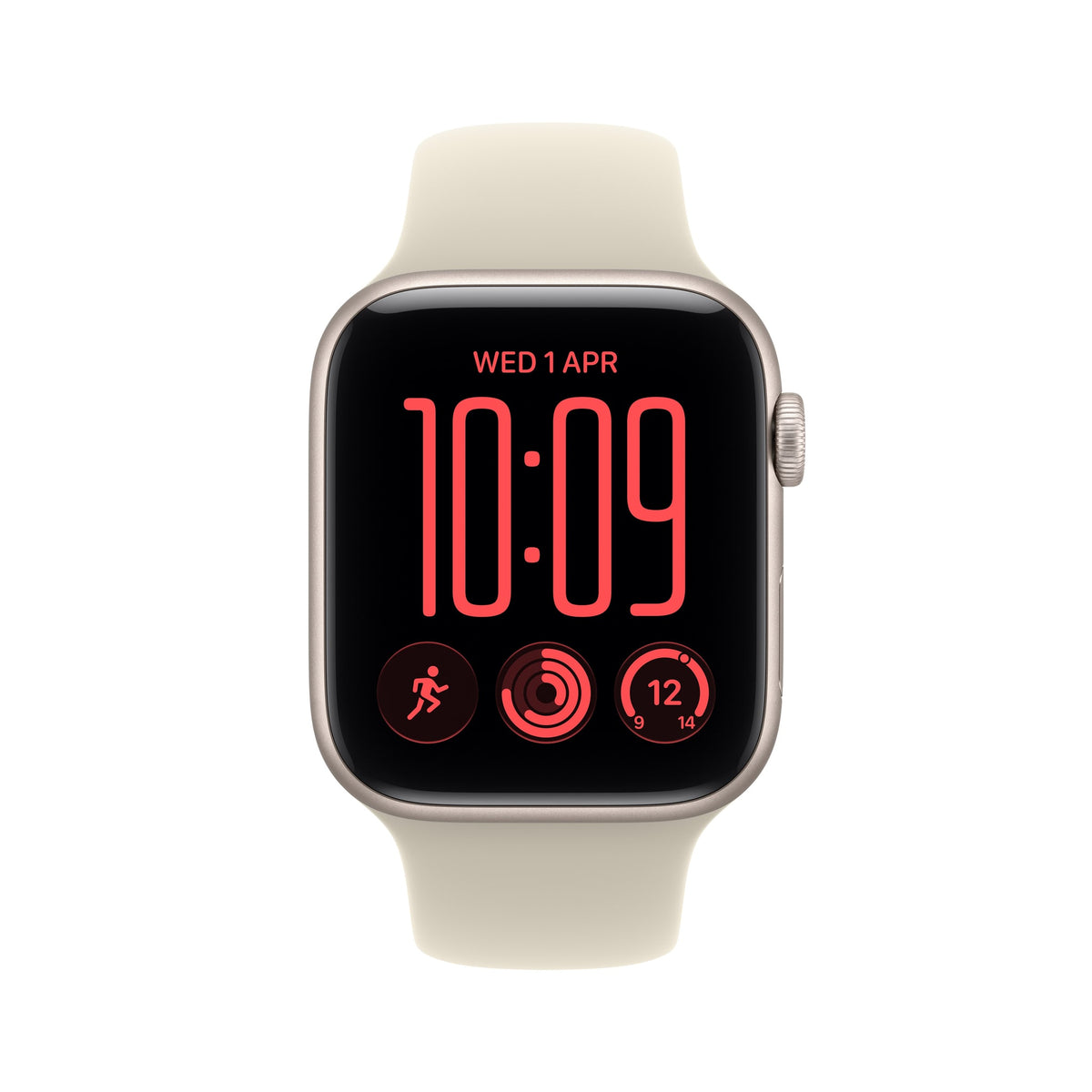 Οθόνη, 40mm GPS Starlight Aluminum Sport Band Sand