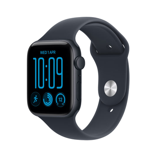 Μπροστινή όψη με λουράκι, 40mm GPS Midnight Aluminum Sport Band Navy Blue