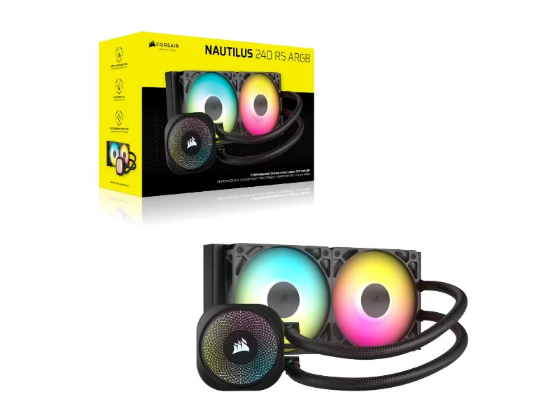 CORSAIR LC NAUTILUS 240 ARGB BLACK