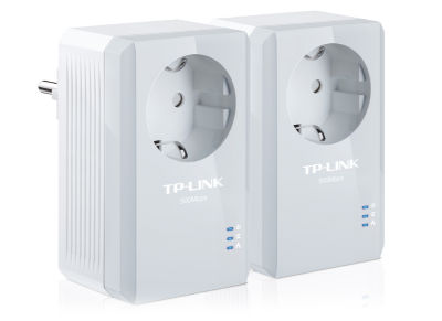 Tp-Link AV600 Passthrough Powerline Starter Kit (TL-PA4010P KIT)