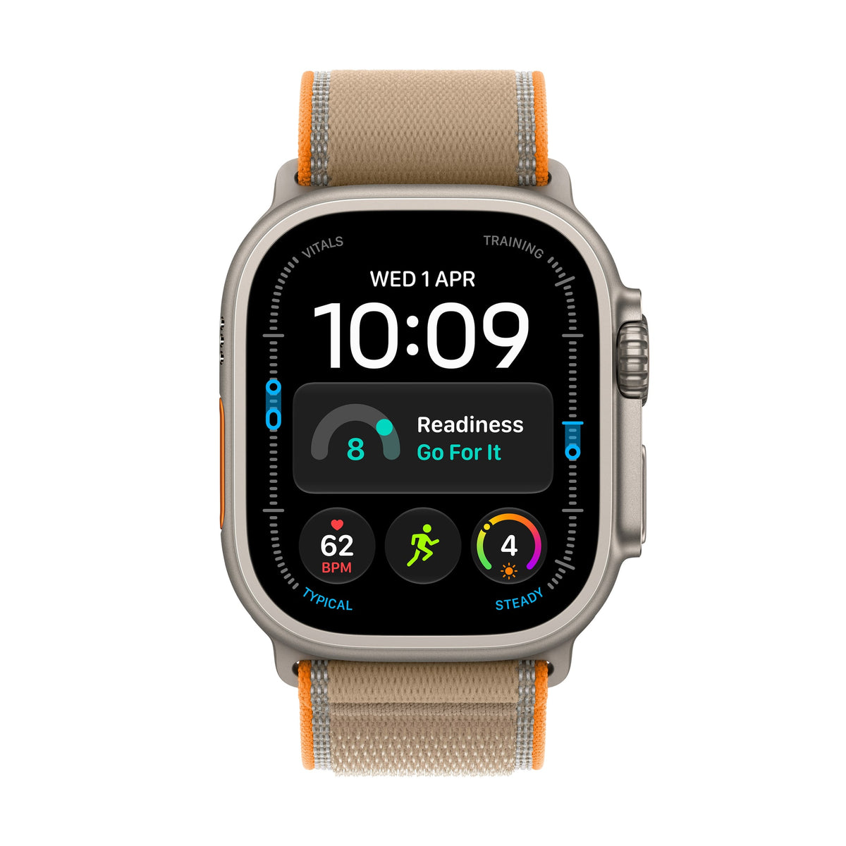 Οθόνη, 49mm GPS + Cellular Natural Titanium Trail Loop Sand