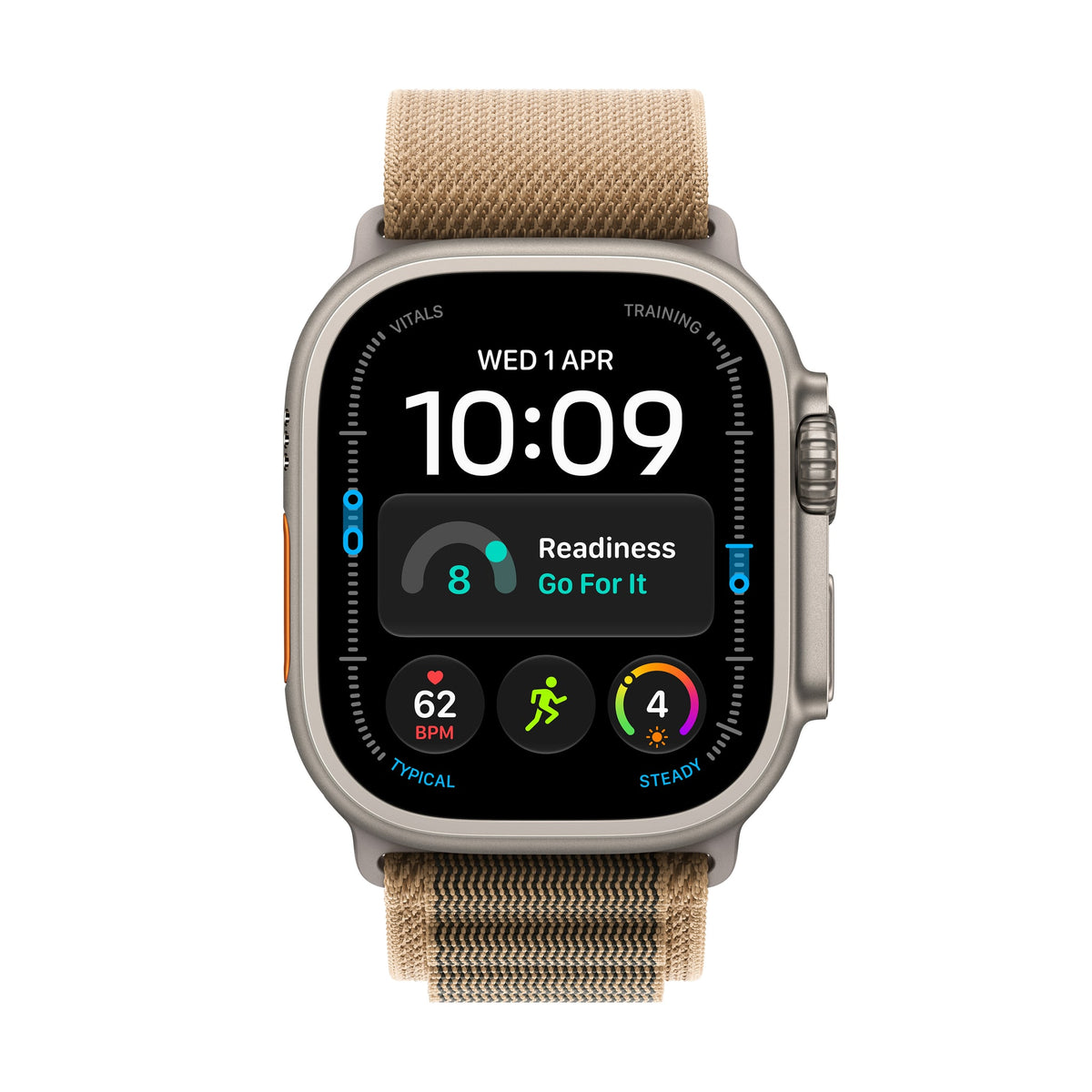Οθόνη, 49mm GPS + Cellular Natural Titanium Alpine Loop Desert