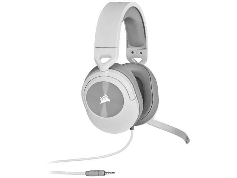 Corsair Wired Gaming Headset HS55 Stereo — White — CA-9011261-EU