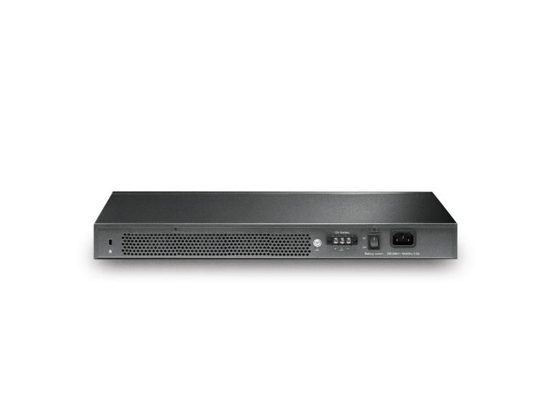 Tp-Link JetStream 24-Port Gigabit L2+ Managed Switch with 4 10GE SFP+ Slots and UPS Power Supply (TL-SG3428X-UPS)