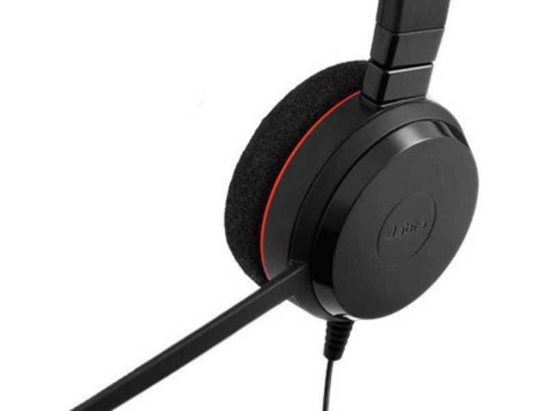 Jabra Evolve 20 Mono MS, USB C/A adapter — PN 4993-823-169