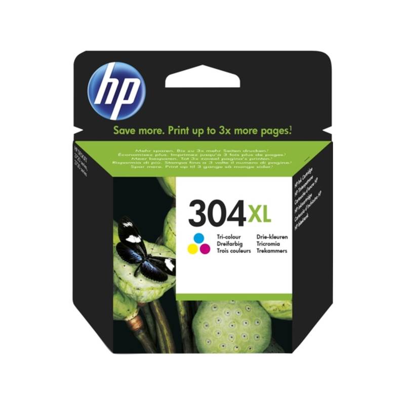 Μελ HP No 304XL Tri-Color Ink Crtr 300P