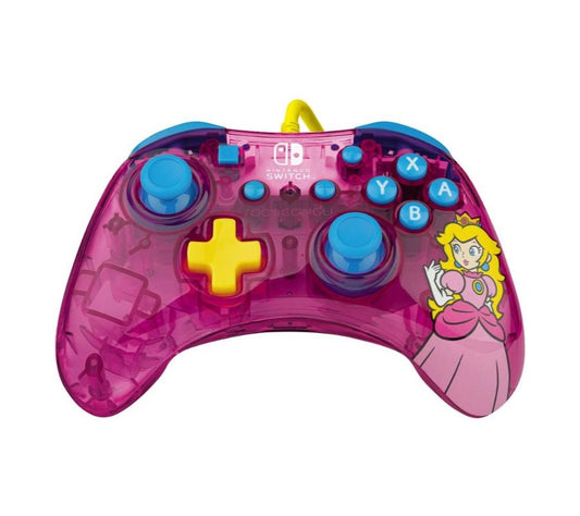 PDP — Wired Controller for Nintendo Switch and Pc Pink/Blue Candy