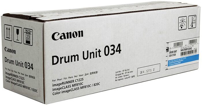 CANON DRUM DUCEXV034 CYAN 34K