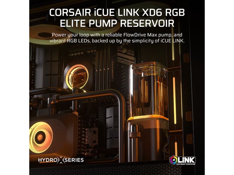 CORSAIR HydroX Pump Reservoir Unit XD6 E
