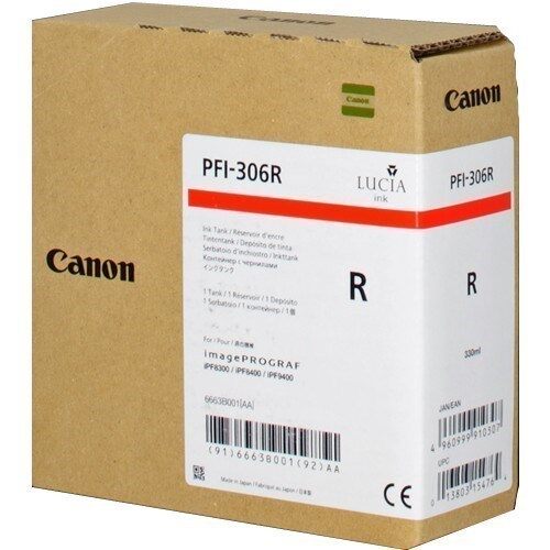 Μελάνι Canon  PFI-306 Red