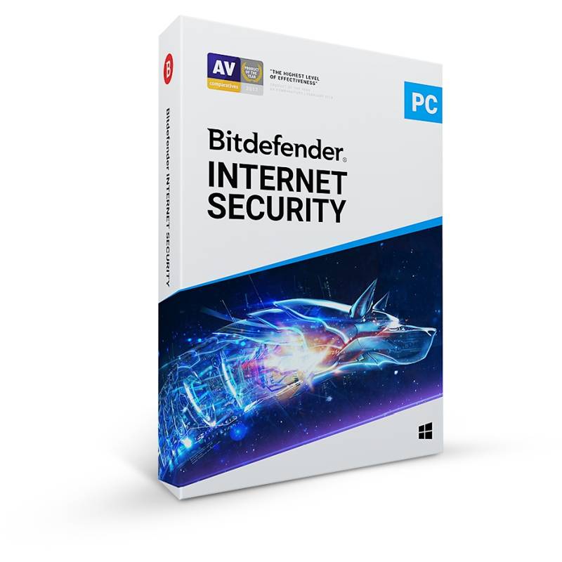 BITDEFENDER INT SEC 1PC- 1MS 1Year