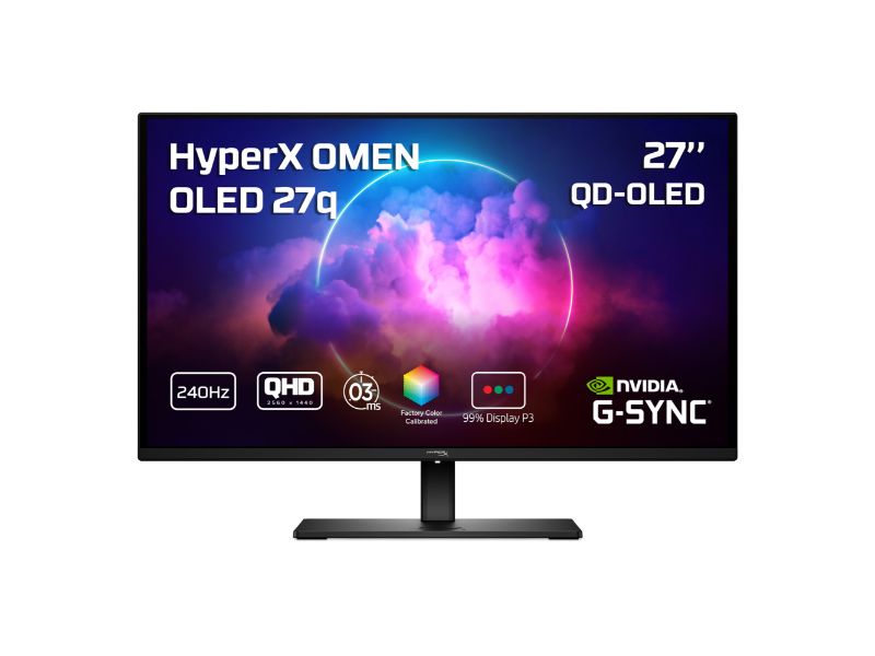Monitor HP HyperX OMEN 27q CH0R2E9 QHD QLED 240Hz 1MS 27''