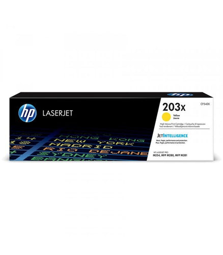 HP 203X Yellow HC LaserJet Toner 2.5K