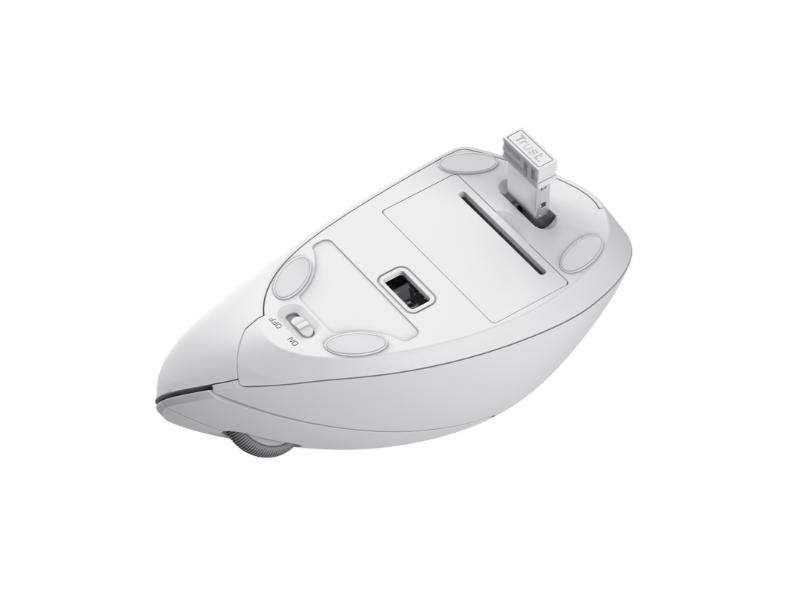 MOUSE WRLS TRUST VERTO ERGO WHT 25132