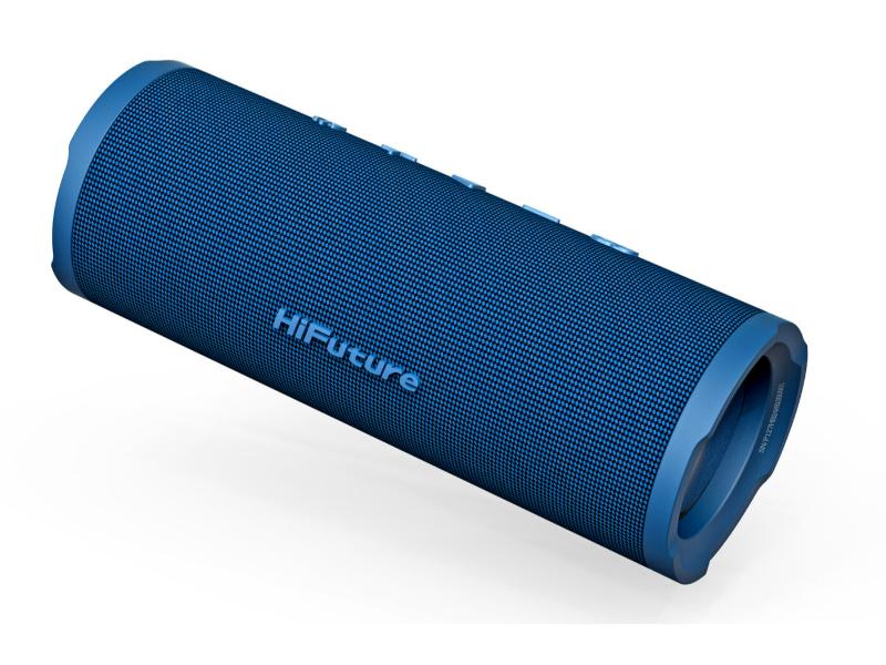 HiFuture Ripple Blue Portable Bluetooth Speaker