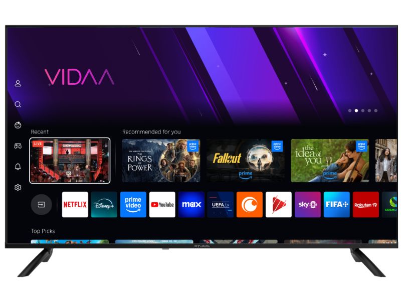 TV Kydos Vidaa 40'' QLED FHD K40VF22SQ00V2