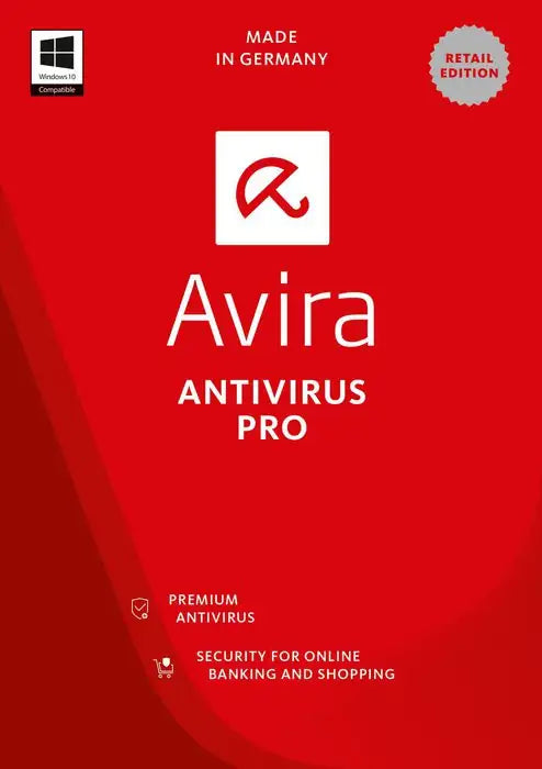 Refurbished | ANTIVIRUS AVIRA PRO — 1YEAR 1USER