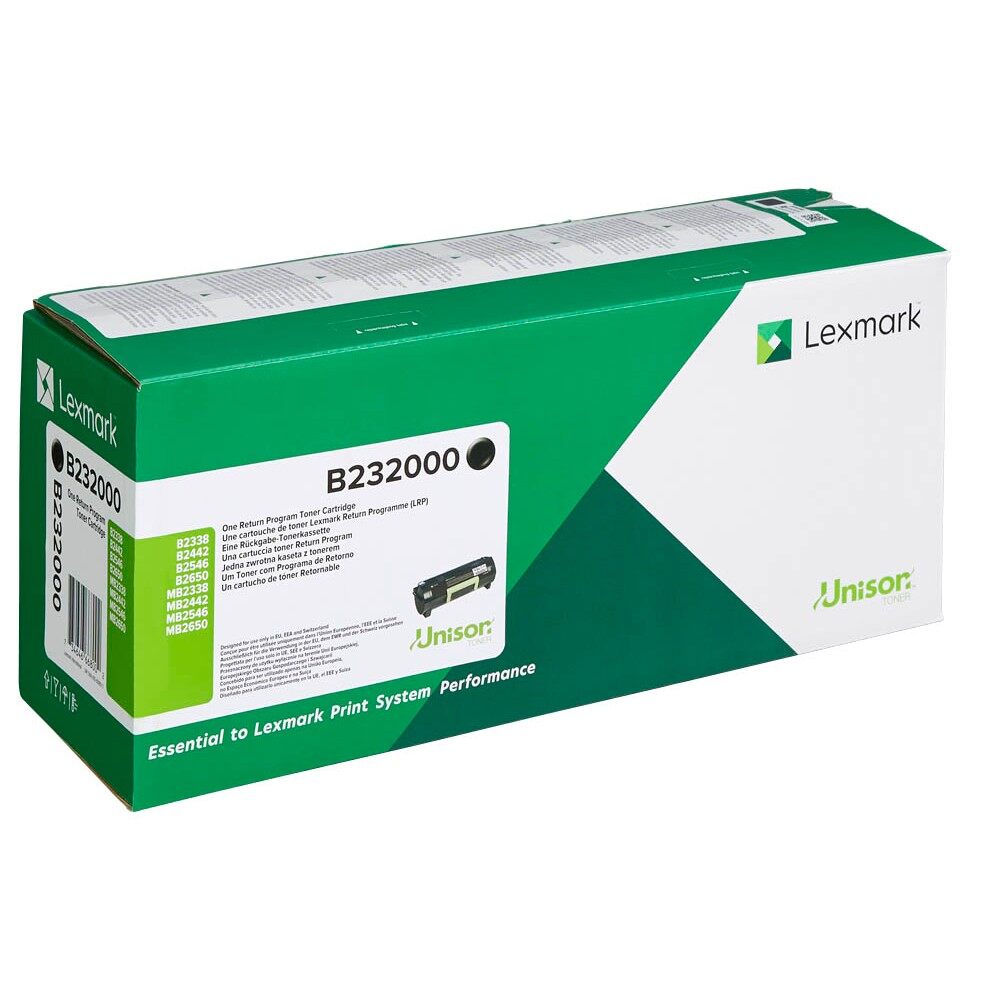 Lexmark toner B232000 Standard Black 3K