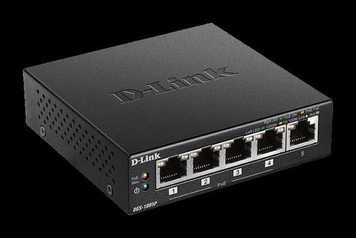 5-Port Desktop Gigabit PoE+ Switch