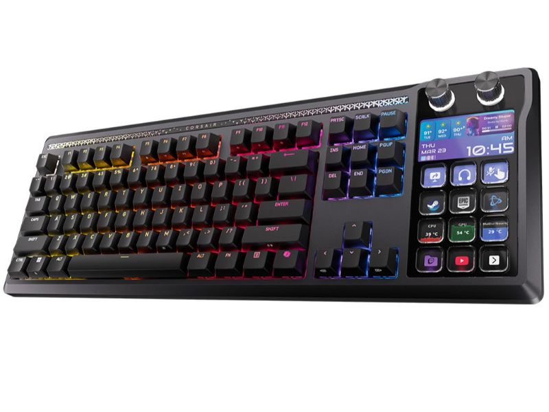 CORSAIR Keyboard GALLEON 100 SD (RGB, MLX Pulse Linear, PBT)