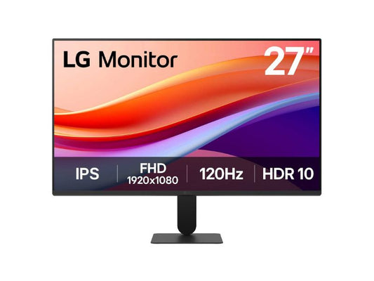 Monitor LG 27U411A-B / 27'' FHD 1920x1080 IPS / 75Hz / Tilt / VESA / Black — PN: 27U411A-B