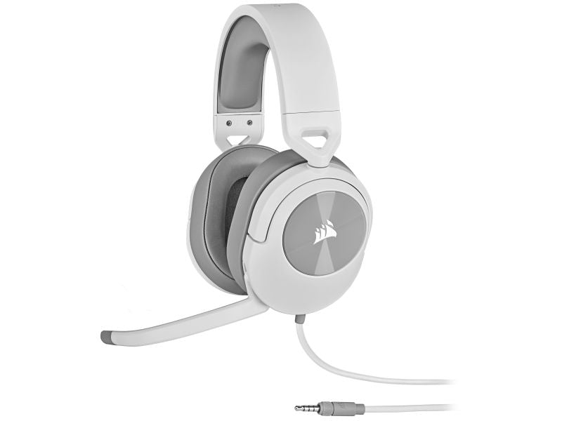 Corsair Wired Gaming Headset HS55 Stereo — White — CA-9011261-EU