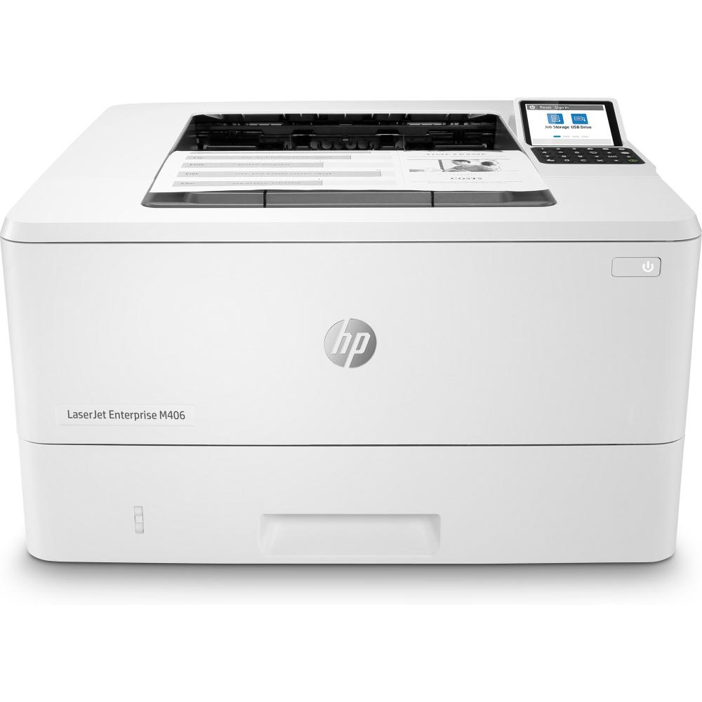 HP Printer LaserJet Enterprise M406dn — 3PZ15A
