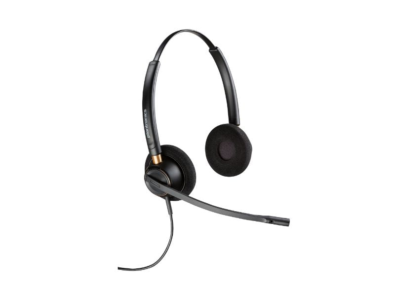 Poly EncorePro 520 Binaural Headset +Quick Disconnect (783P7AA)