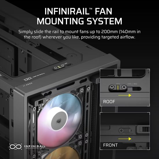 CORSAIR Case 4000D FRAME ARGB (BL)
