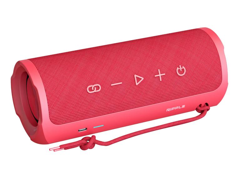 HiFuture Ripple Red Portable Bluetooth Speaker