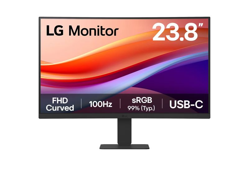LED LG 24U421A FHD CURVED USB-C 23.8''