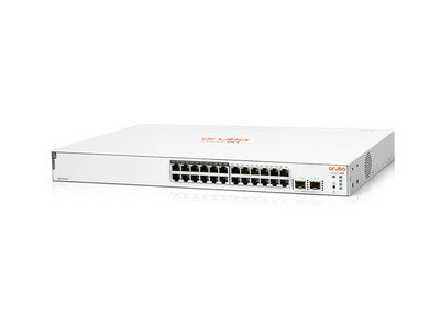 HPE Aruba Instant On 1830 24G 12p Class4 PoE 2SFP 195W Switch (JL813A)