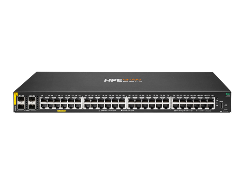 HPE ANW 6000 48G CL4 4F 370W Sw — PN R8N85B
