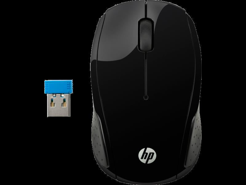 HP 200 Black Wireless Mouse X6W31AA