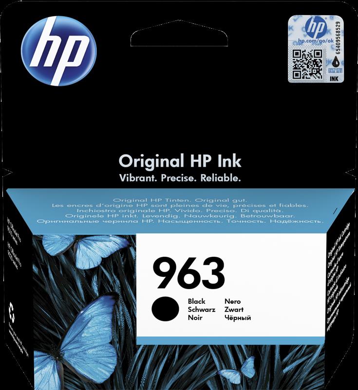 HP 963 Black Ink Cartridge ( 3JA26AE )