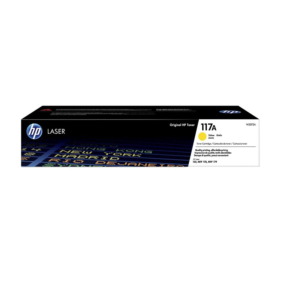 HP 117A Yellow Laser Toner W2072A