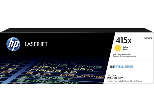 HP 415X Yellow LaserJet Toner W2032X