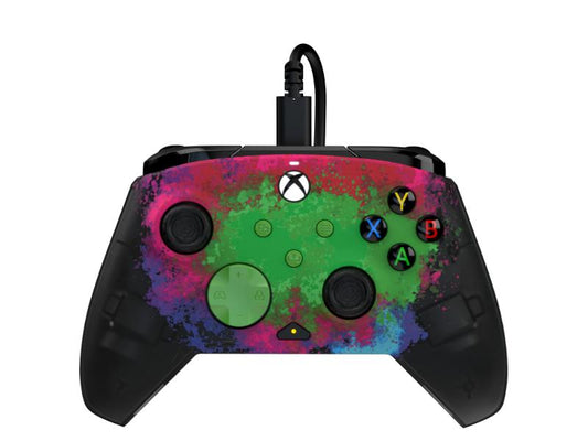 PDP Wired Rematch Ctrl for Xbox Series X — Space Dust Glow in the Dark