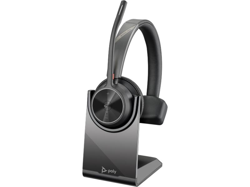 Poly Voyager 4310-M USB-C Headset +BT700 dongle +Charging Stand — 77Y97AA