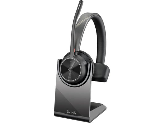 Poly Voyager 4310-M USB-C Headset +BT700 dongle +Charging Stand — 77Y97AA