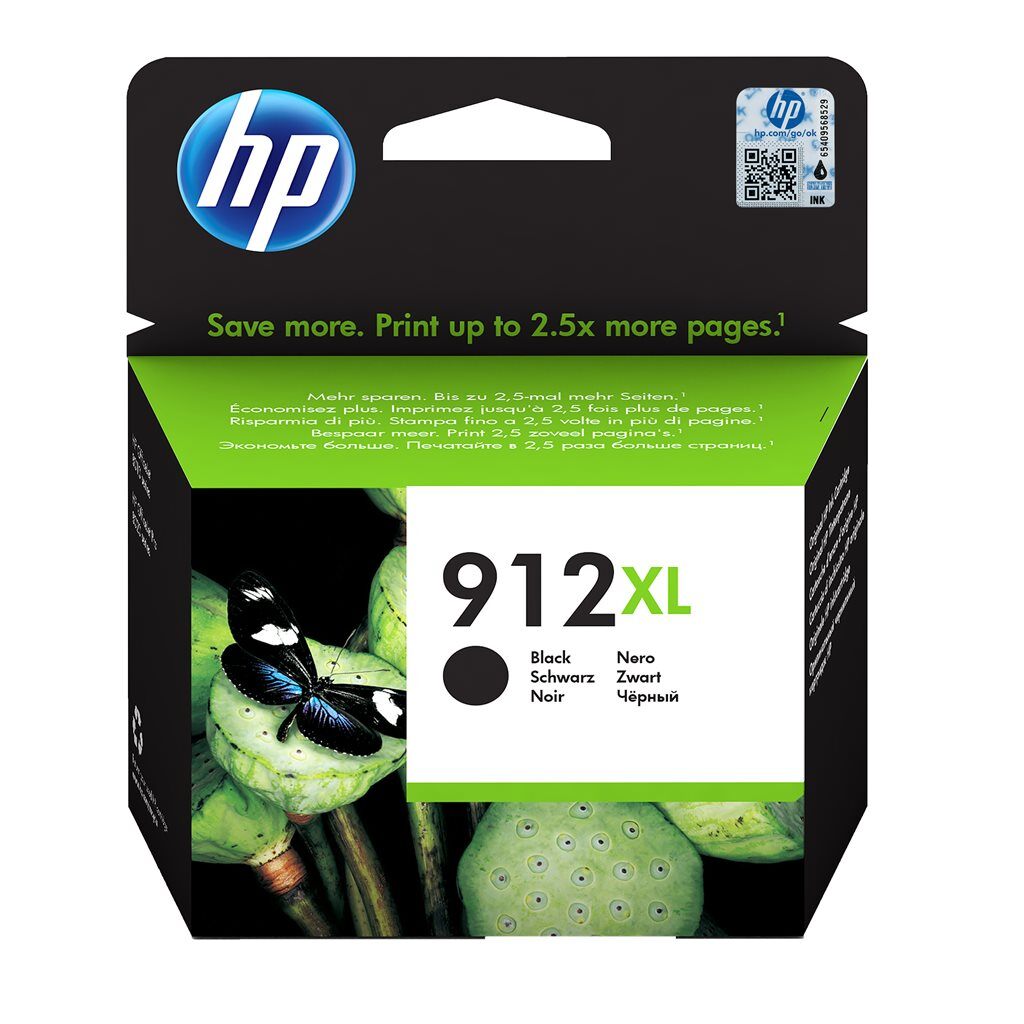 HP 912XL High Yield black ink cart