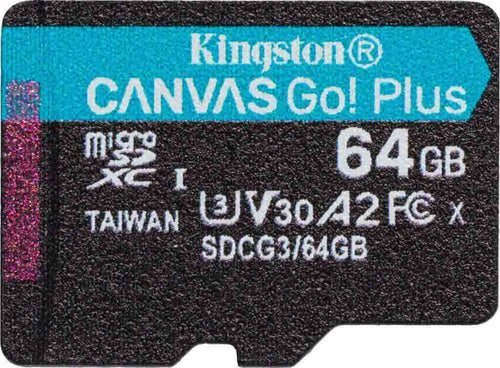 256GB microSDXC CANVAS GO! PLUS w/o ADP