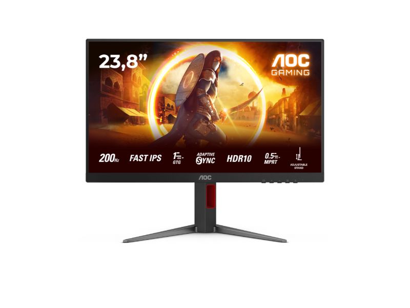 Monitor AOC 24G4HA/BK / 24'' FHD IPS / 200Hz – PN: 24G4HA/BK