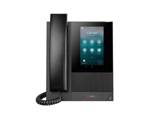 Poly CCX 400 Business Media Phone with Open SIP and PoE-enabled — 849A1AA